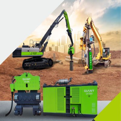 Минимальный тип молотка t расхода потока 350Ipm гидравлический Vibratory